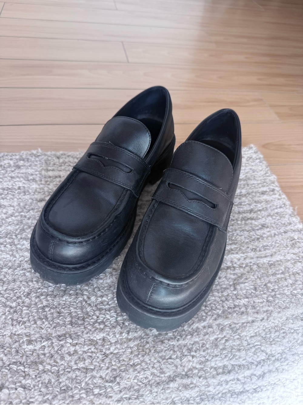 Vagabond Black Loafers EU 38
